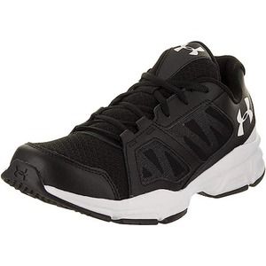 Under Armour Men's Zone 2, Black/White, 10.5 D
